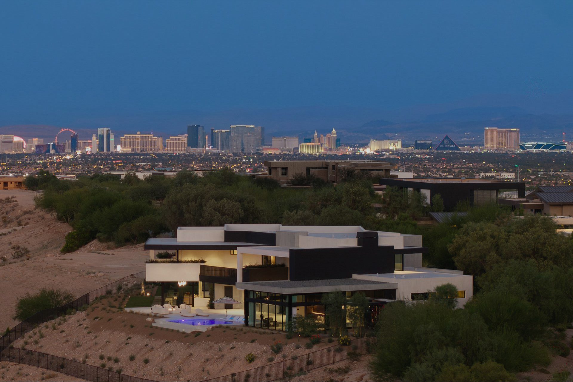 The Summit Club architectural luxury estate
